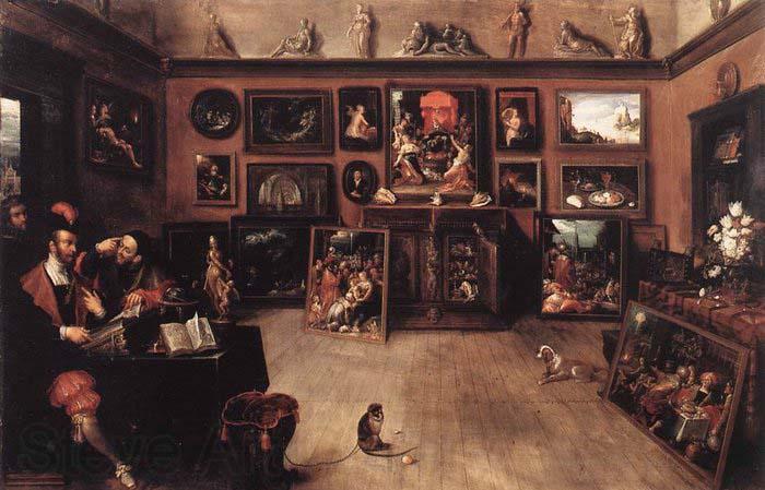 Francken, Frans II An Antique Dealer-s Gallery Spain oil painting art